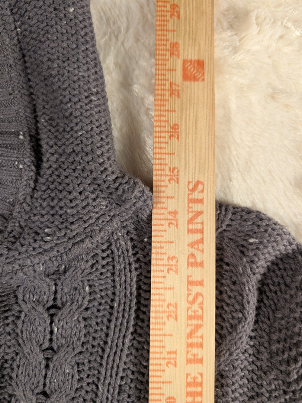 dELiA*s CharcoalGray with Multicolored specks Long-Sleeve Henley Hoodie Sweater - Picture 8 of 15
